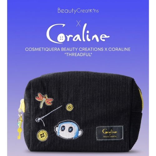 Coraline x Beauty Creations | Cosmetiquera "Threadful