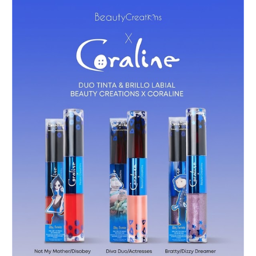Coraline X Beauty Creations | Rubor tipo duo en crema Cute as botton