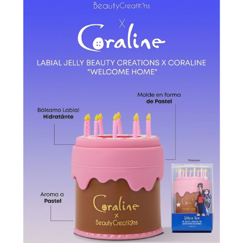 Coraline x Beauty Creations | Labial Jelly  Welcome Home